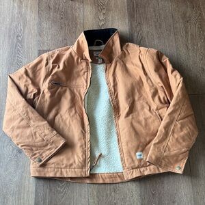 EDDIE BAUER Multi Pocket Berber Lined Jacket